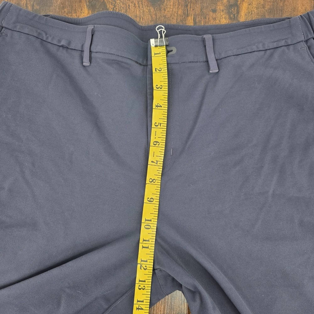 Public‎ Rec Gamechanger Chino Pants 40x30 Blue Performance Nylon Golf Stretch - Picture 7 of 8